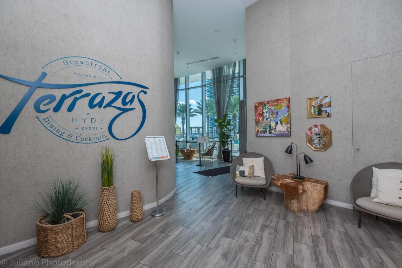 Ocean View 1 Bed On The Beach 19Th Floor Hollywood Hallandale Beach Kültér fotó