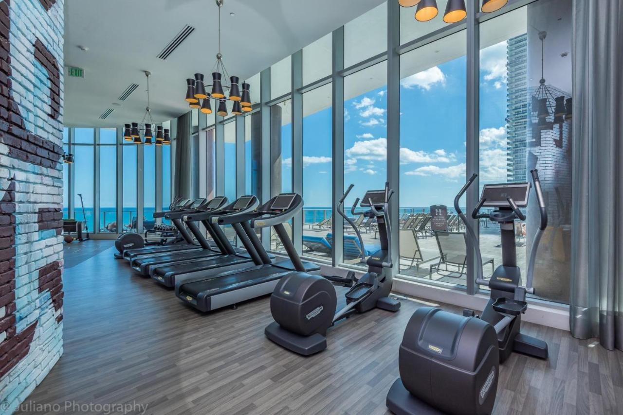 Ocean View 1 Bed On The Beach 19Th Floor Hollywood Hallandale Beach Kültér fotó