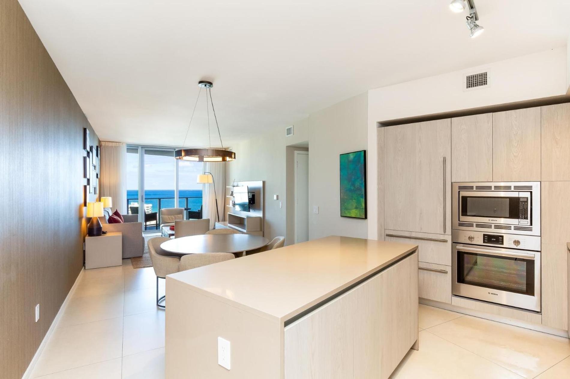 Ocean View 1 Bed On The Beach 19Th Floor Hollywood Hallandale Beach Kültér fotó