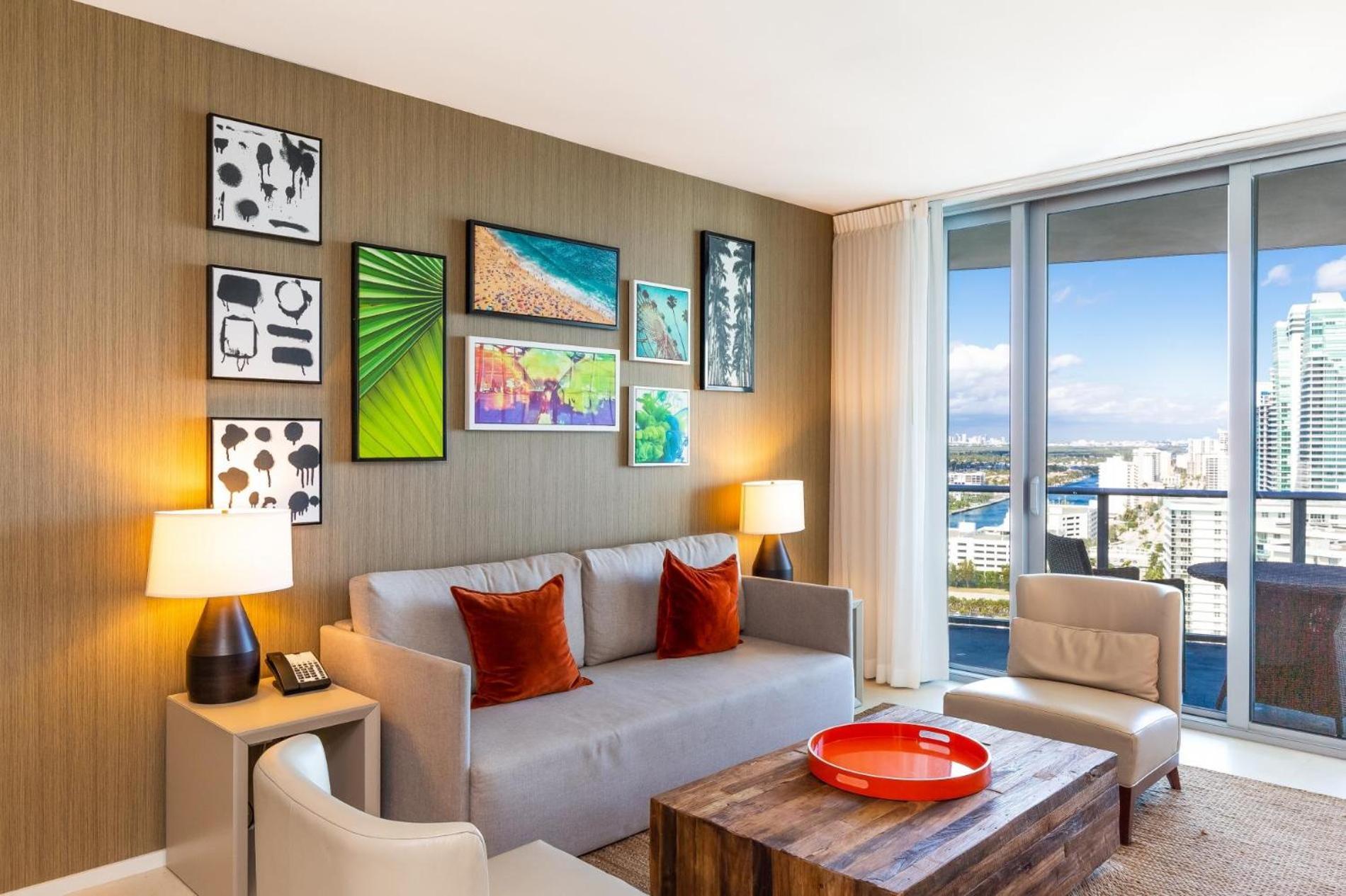 Ocean View 1 Bed On The Beach 19Th Floor Hollywood Hallandale Beach Kültér fotó